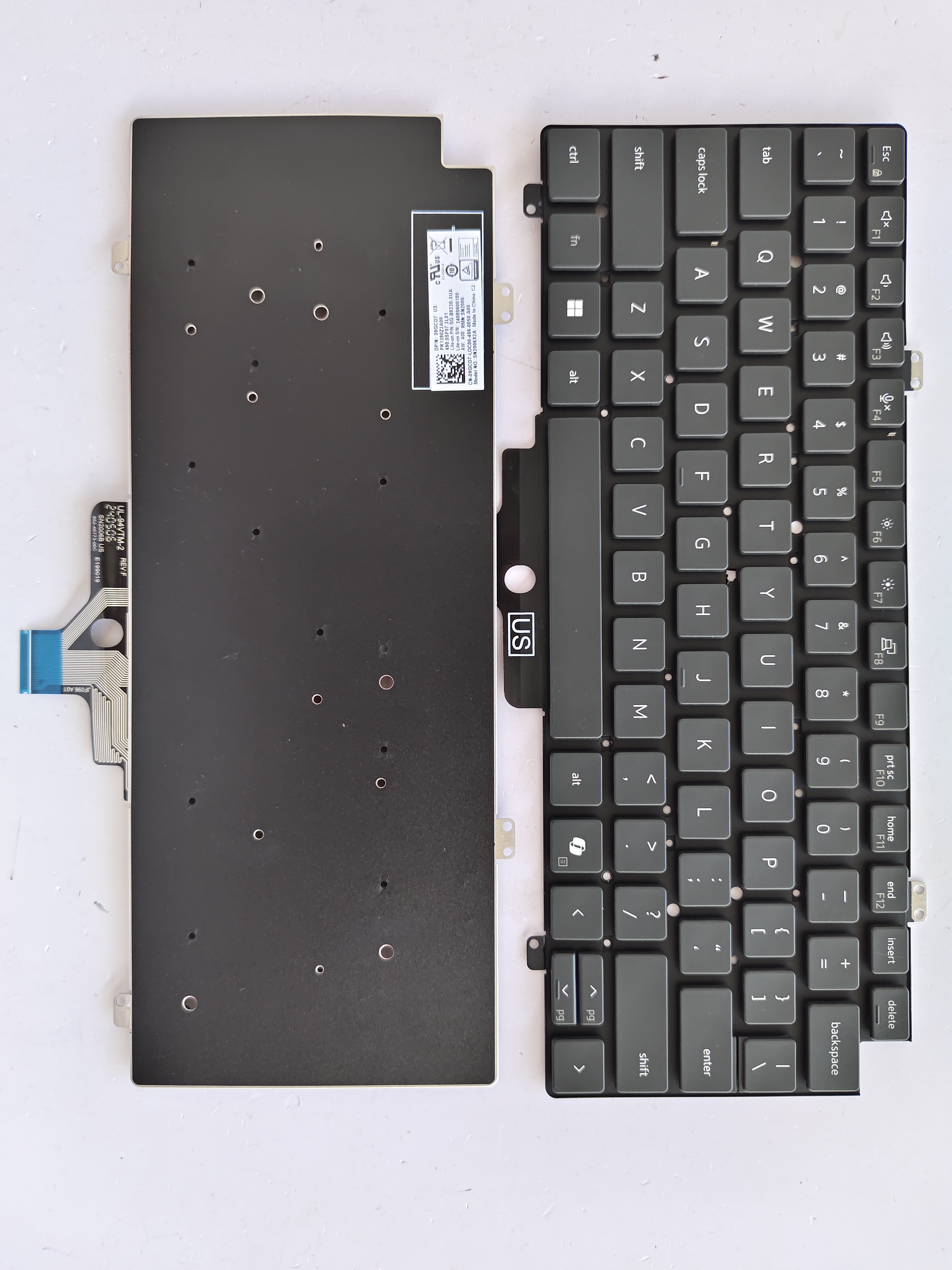 Picture of New Replacement Laptop Keyboard For DELL 7420/5420/AI key/Latitude 7420/Latitude 5420 BLACK US Layout